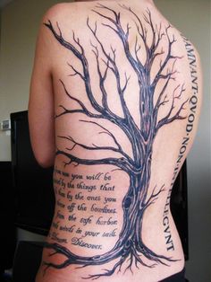 Tree and body
